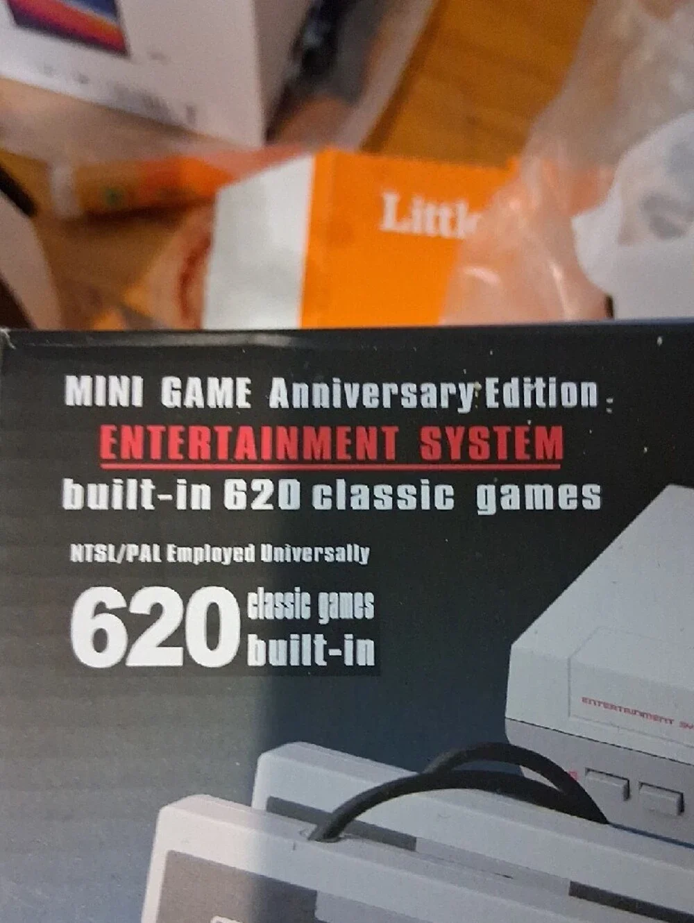 Mini Game Anniversary Edition Built-In 620 Classic Games - White